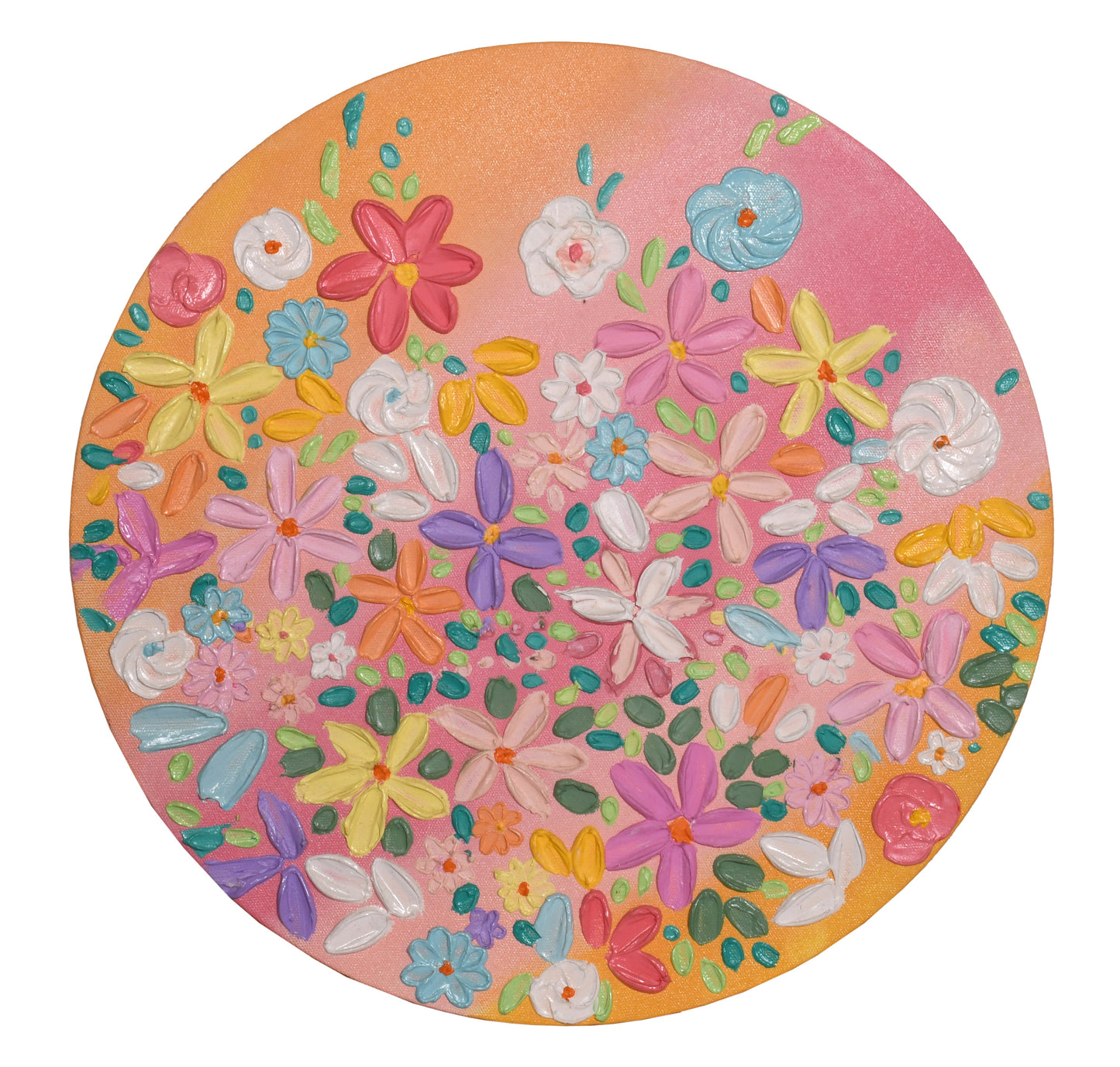 Texture acrylic painting