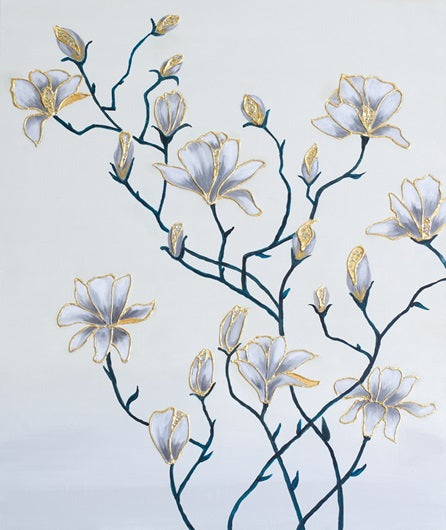 Enchanted Blossoms: Magnolia Flowers