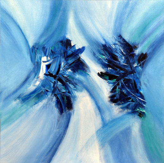 Abstract Acrylic painting